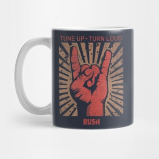 Tune up . Turn loud Rush Mug